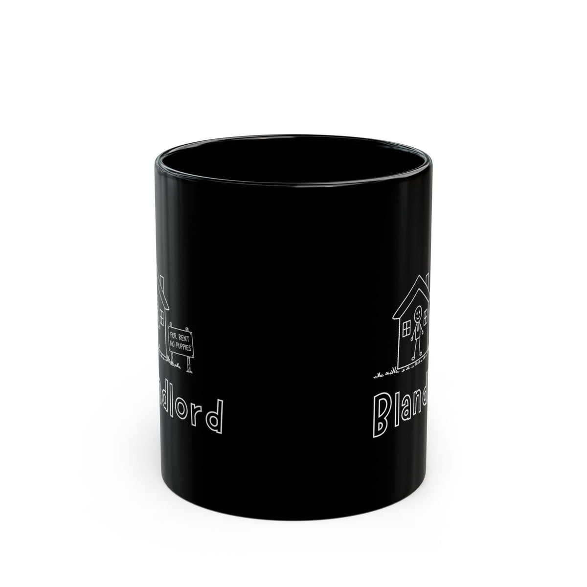 Black Mug – Blandlord Gift Coffee Cup - Armistice Goods