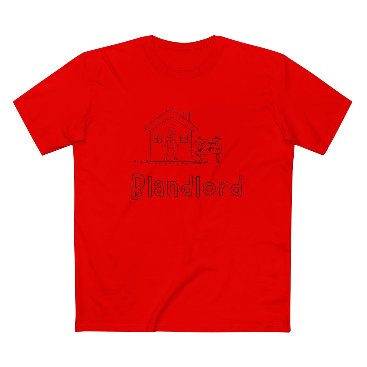 Blandlord Illustration Adult T-Shirt - Armistice Goods