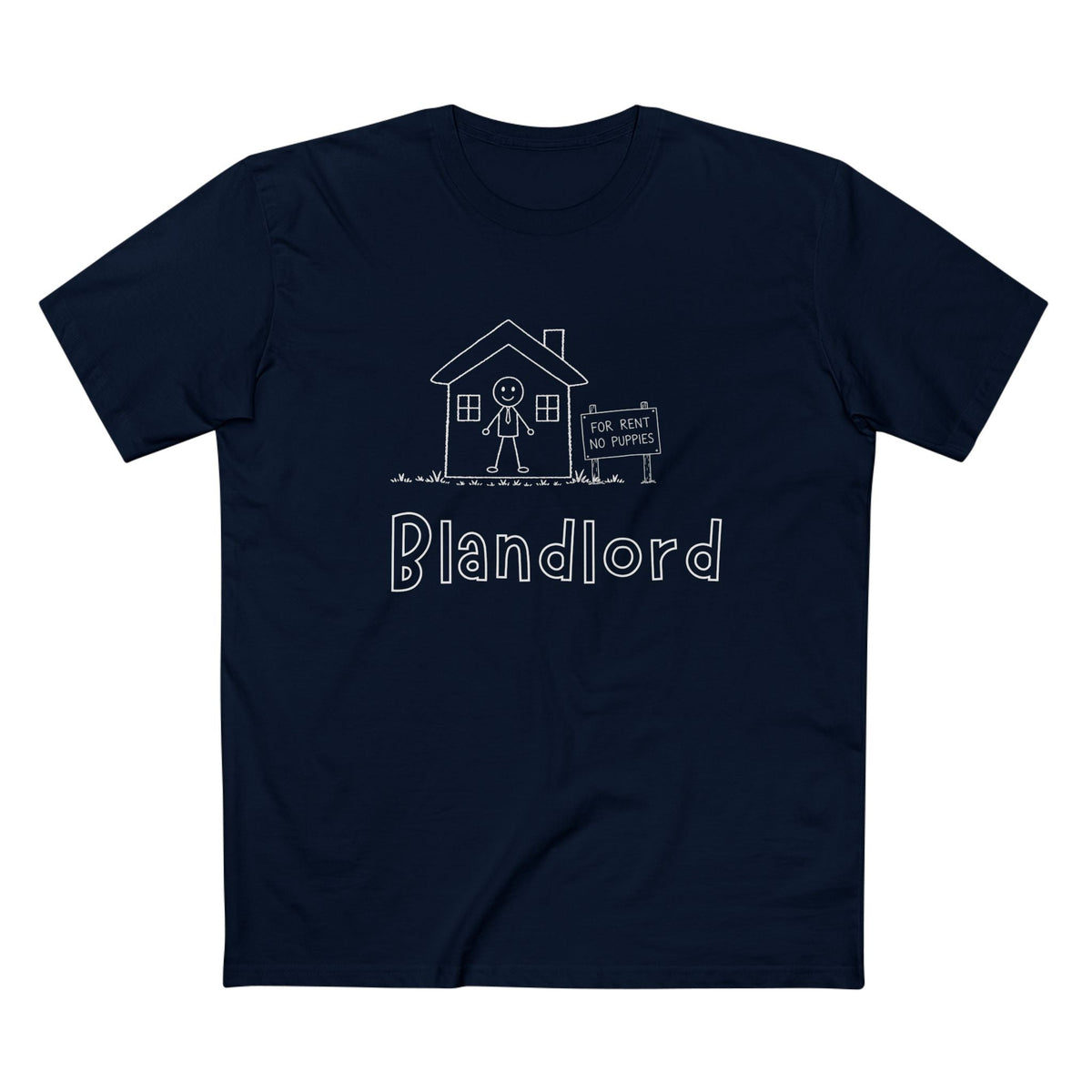 Blandlord Illustration Adult T-Shirt - Armistice Goods