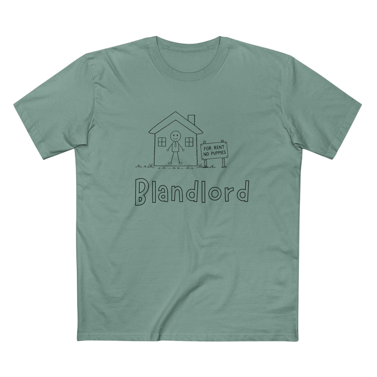 Blandlord Illustration Adult T-Shirt - Armistice Goods