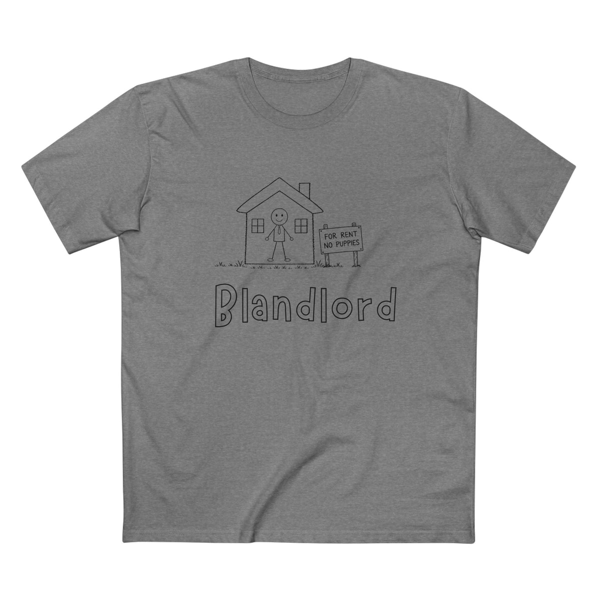 Blandlord Illustration Adult T-Shirt - Armistice Goods