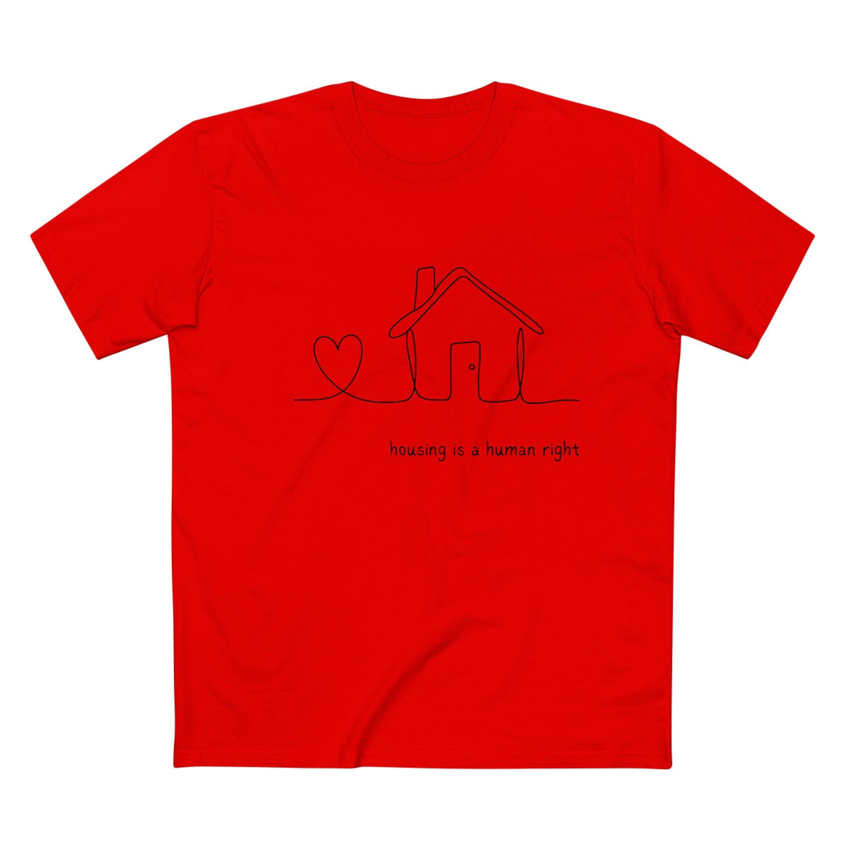 Housing Is a Human Right Graphic T-Shirt - Armistice Goods