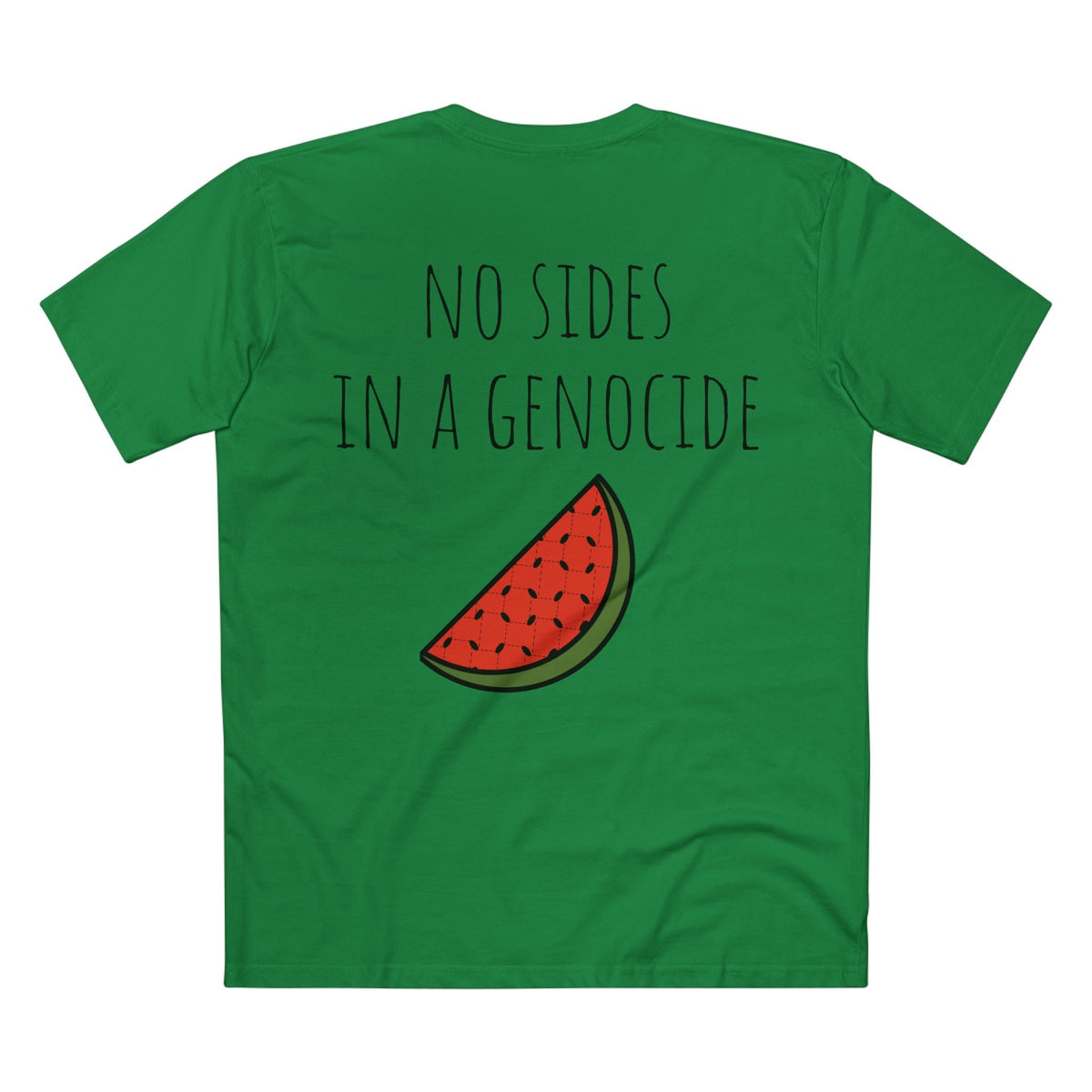 No Sides in a Genocide Watermelon Graphic Tee - Armistice Goods