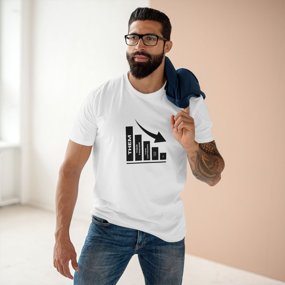 Us Vs Them Adult Staple Tee - Armistice Goods