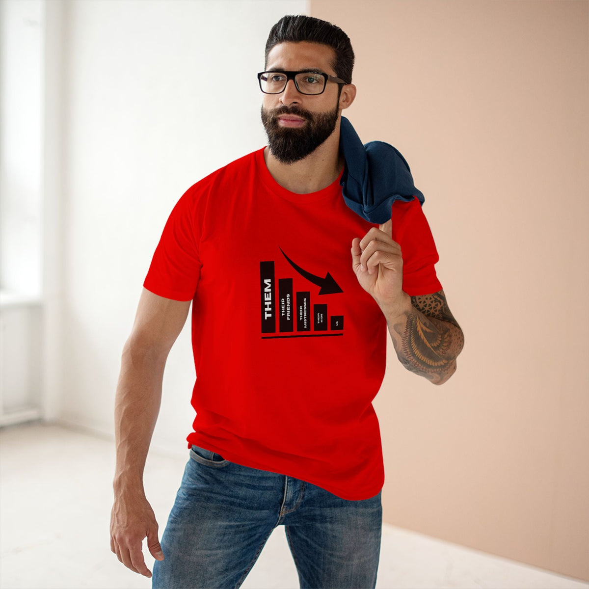 Us Vs Them Adult Staple Tee - Armistice Goods